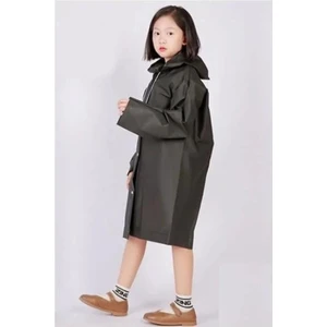 Yağmurluk Unisex Çocuk - Siyah