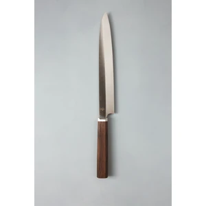 Pinnacle Serisi, 24 cm Yanagiba Suşi Şef Bıçağı, Amerikan Ceviz, Paslanmaz Çelik