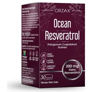 Ocean Resveratrol 200 mg 30 Kapsül