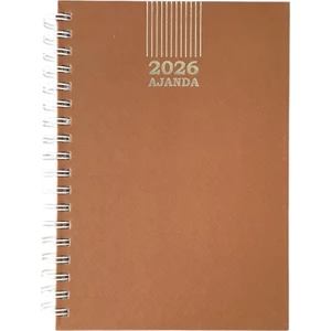 Mcoys 2026 Spiralli Günlük Ajanda 17*24