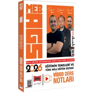 Yargı Yayınevi Yargı Yayınları 2026 Meb-Ags Eğitimin Temelleri ve Türk Milli Eğitim Sistemi Video Ders Notları