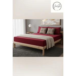 Vivesta Home 160X200 cm Çift Kişilik Lastikli Çarşaf Seti + 2 Adet 50X70 Yastık Kılıfı – Kaymaz, Yumuşak