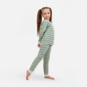 Kidzee Çocuk Kışlık Pijama Takımı 1.5 Tog Sage Pj-Zee