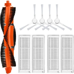 xiaomi Mop Pro STYJ02YM (Beyaz) Uyumlu Yedek Mopsuz Fırça Hepa Filtre Mop Seti-9 Parça