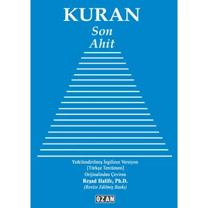 Ozan Yayıncılık Kuran Son Ahit - Reşad Halife