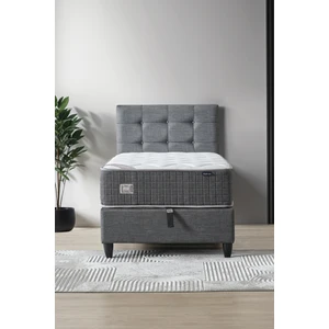 Cennet Yatak Mimoza Modeli Tek Kişilik Full Ortopedik Antibakteriyel Yataklı Baza ve Başlık Takımı 3 lü Set