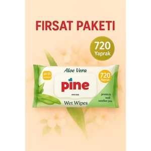 Islak Mendil 10 Adet 720 Yaprak Süper Kalite