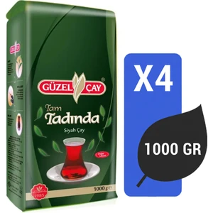 Güzel Çay Tam Tadında 1000 gr x 4 Adet