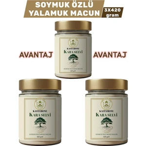 Giritli Metin Efendi Kastamonu Soymuk Özlü Yalamuk Macunu 3 x 420 gr