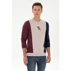 U.s. Polo Assn. Erkek Taş Sweatshirt 50316379-VR049