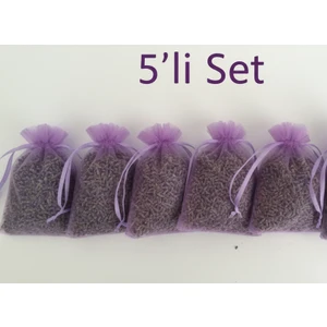 Seydişehir Yöresel Lavanta Kesesi 11*15 cm 5'li Set