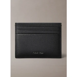 Calvin Klein Siyah Erkek Kartlık Saffıano Card Case