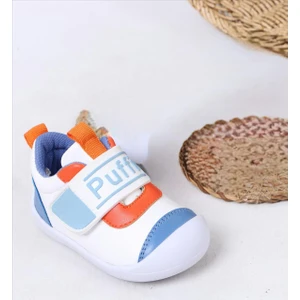 papucumun dünyası Ortopedik Ilk Adım Bebek Ayakkabısı  Erkek Çocuk Spor Babet