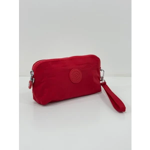 Glc Sanmorris El ve Çapraz Askılı 2 Bölmeli Metal Fermuarlı Kartlık ve Bozuk Para Gözlü Cüzda