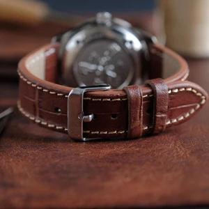 Croco Düz Model Deri Kordon