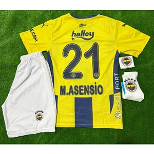 Legent Lady Fenerbahçe 2024/25 Marco Asensio Iç Saha Parçalı Yeni Sezon Çocuk Forması 4'lü Set