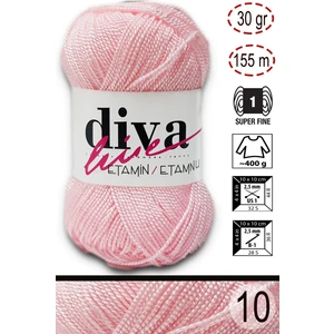 Diva İplik Diva Etamin 10 Toz Pembe
