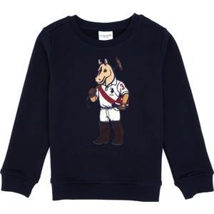 U.S. Polo Assn. Erkek Çocuk Lacivert Bisiklet Yaka Sweatshirt 50316472-VR033