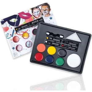 Çocuklar Için Yüz Boyama / Boya Kalemi -13 Parça Kutu Seti ile Canlı Parlak Renkler