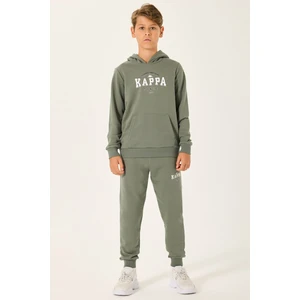 3 Iplik Kapüşonlu Eşofman TAKIMI-33244WW