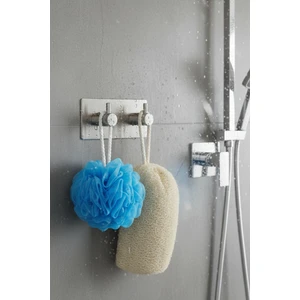 Nakra Home Paslanmaz Çelik Yapışkanlı 2'li Duvar Askılığı | Delmeden Montaj Suya Dayanıklı Çok Amaçlı Askılık