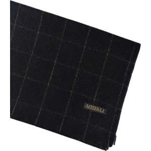 Mim Eşarp ve Şal Mısırlı Eşarpları Erkek Yünlü Ekose Kaşkol ( Atkı )