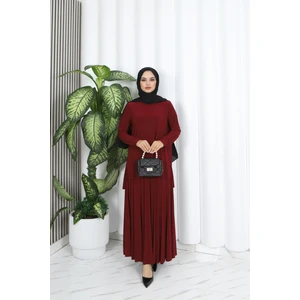 Nisum Moda Eteği Piliseli Sandy Takım