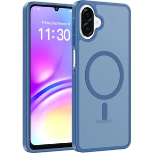 M.TK Moveteck Samsung Galaxy A07 Kılıf Mat Magsafe Şarj Özellikli Darbe Önleyici Hassas Butonlu Buzlu Renkli Arka Kapak