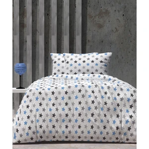 İsmail Gürel Çift Kişilik Desenli Nevresim Takımı ( Lastikli Çarşaflı)