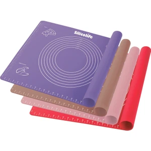 Silikon Hamur Açma ve Yoğurma Matı - Ölçekli