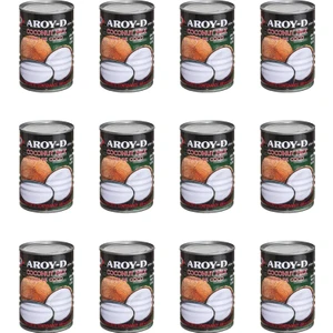 Aroy D Hindistan Cevizi Sütü 400 ml 12LI Set