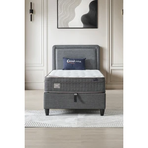 Cennet Yatak Melisa Tek Kişilik Sandıklı Baza + Full Ortopedik Antibakteriyel Visco Yatak + Başlık 3 Lü Set