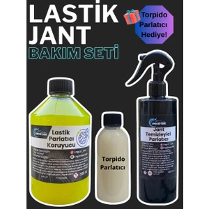 EngCar Care Lastik Parlatıcı ve Jant Temizleyici Bakım Seti | Premium Eco Set | Yüksek Kalite