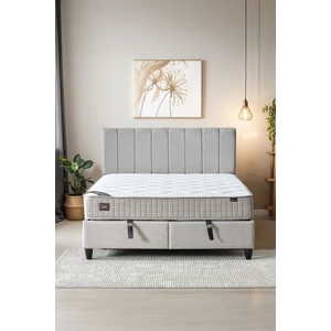 Manolya Çift Kişilik Full Ortopedik Antibakteriyel Yatak + Sandıklı Baza + Başlık  3 lü Set