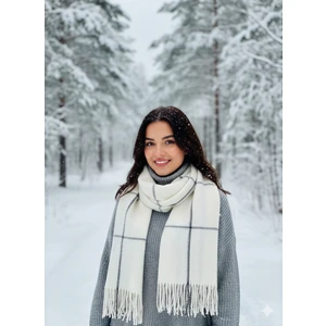 Kervan Pazarı Kadın Kışlık Atkı Omuz Şal