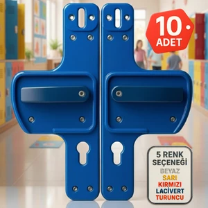   Bariyerli Kapı Kolu | Çocuk Güvenlikli |Okul ve Eğitim Alanları İçin Güvenli Seçim 10LU Paket