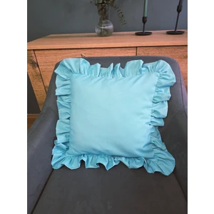 Fırfırlı Kırlent Kılıfı Sıvı Itici Özeliğe Sahip