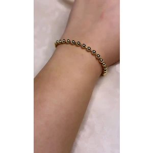 14 Ayar Altın Kaplama Renginde Ayarlanabilir Kalın Dorika Model