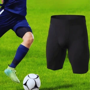 Rutbil Sports Profesyonel Siyah Futbolcu Kısa Taytı-Kısa Spor Taytı-Kısa Koşu Taytı-Erkek Beyaz Fitness Kısa Tayt