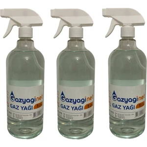 Gazyağı 3 litre Sprey (Zift Sökücü, Zincir ve Motor Temizleyici, Gaz Sobası ve Gaz Lambası Yakıtı)