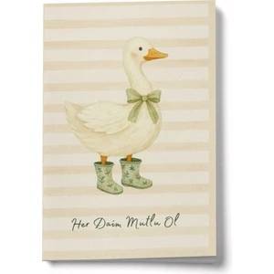 Bi' Dünya Haber Her Daim Mutlu Ol Mini Defter