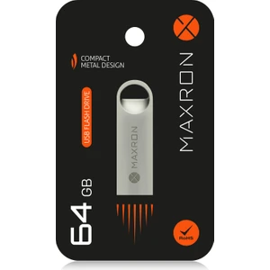 64 GB Flash Bellek Metal Gövde Ömür Boyu Garantili Güvenli USB Bellek Data Traveler