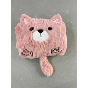 Cleo Cases Tarzını Yansıt Löwin Sevimli Hayvan Figürlü El Geçmeli Yumuşak Peluş Sıcak Su Torbası | 1 Litre