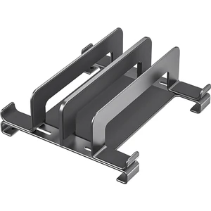 Dizüstü Bilgisayar Stand Tutucu Ayarlanabilir Dikey Masaüstü Dizüstü Dock Alan Tasarlayan 3 Aradan 1 Bilgisayar Stand Gri (Yurt Dışından)