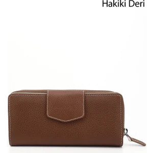 Taba Gön Hakiki Deri Kadın Cüzdan 06909