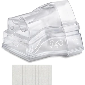 Resmed Airsense 10/ Aircurve Için Yedek Su Odası 10 380ML Filtrelerle Su Küveti Cpap Su Deposu (Yurt Dışından)