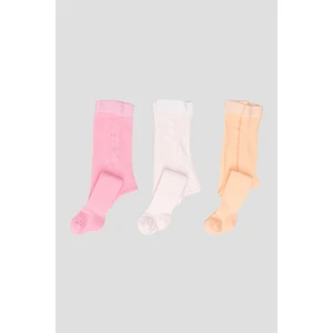 Defne Baby 3 Adet Pamuklu Kız Bebek ve Çocuk Külotlu Çorap