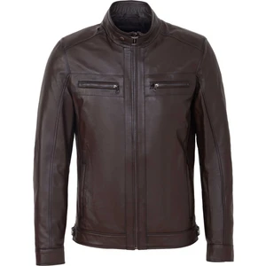 Kahverengi Hakiki Deri Erkek Hakiki Deri Mont - E25KDM310604-Q4Q