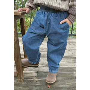 Kot Pantolon 2-8 Yaş Mavi