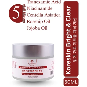Cilt Beyazlatıcı Aydınlatıcı Leke Karşıtı Krem Tranexamic Asit,niacinamide,alpha Arbutin 50 ml